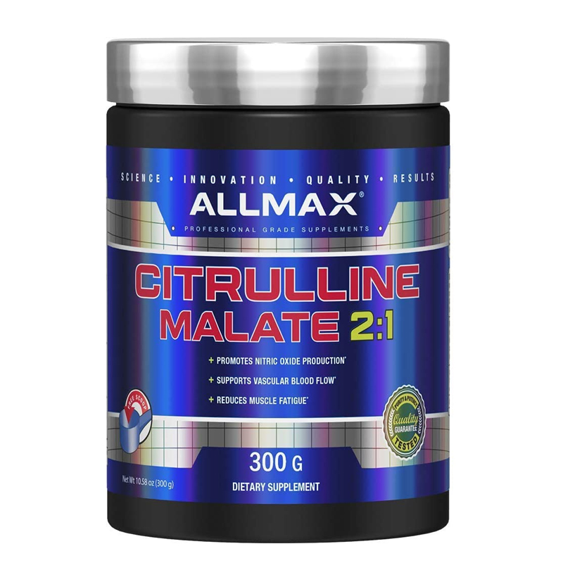 ALLMAX Nutrition Citrulline Malate, Unflavored, 150 Ser / 300 g