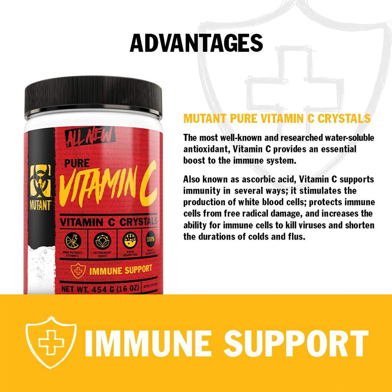 Mutant Pure Vitamin C Immune Support