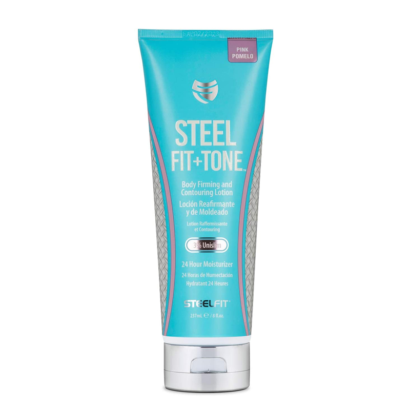 SteelFit Steel Fit + Tone Body Firming and Contouring Lotion Pink Pomelo