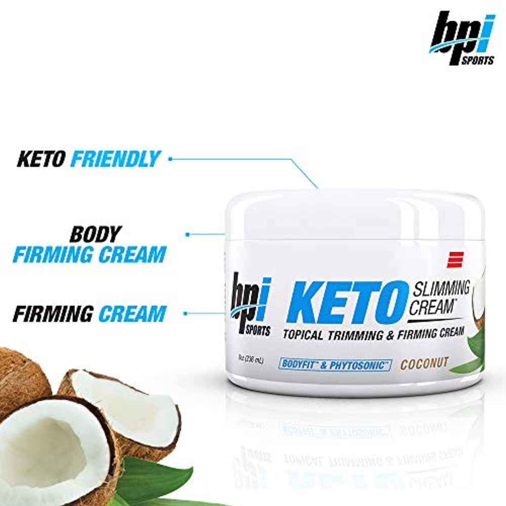 BPI Sports Keto Slimming Cream Coconut