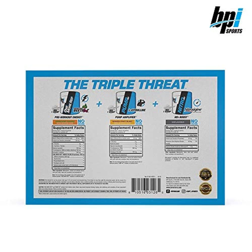 BPI Sports The Triple Threat Box