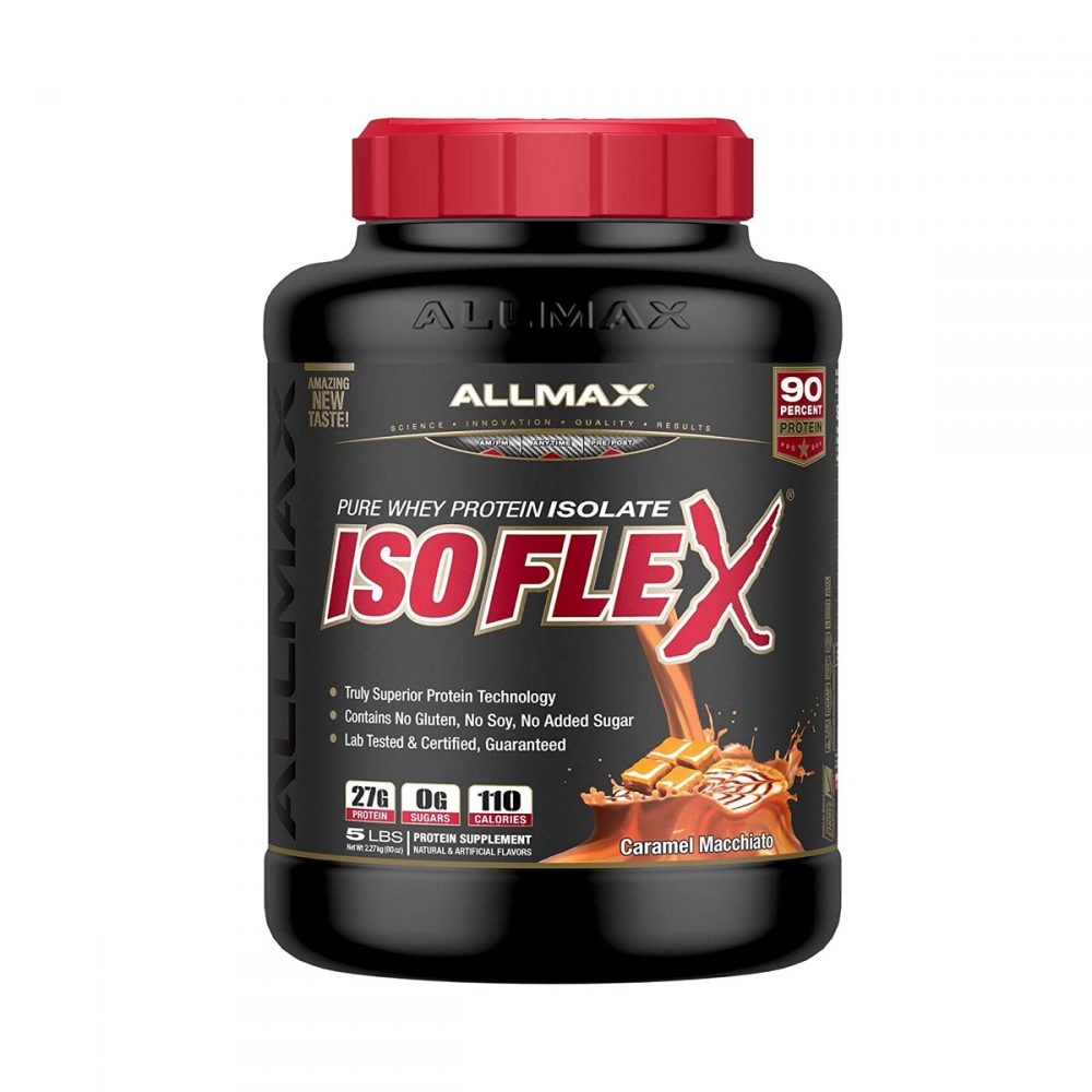 Allmax Isoflex 5lbs Caramel Mach