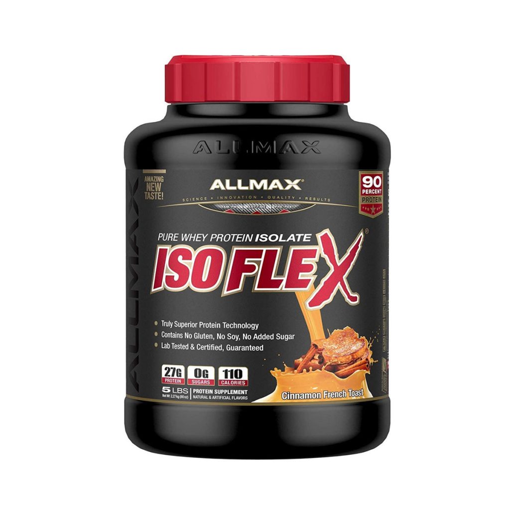 ALLMAX Nutrition ISOFlex 5 lbs Cinnamon French Toast