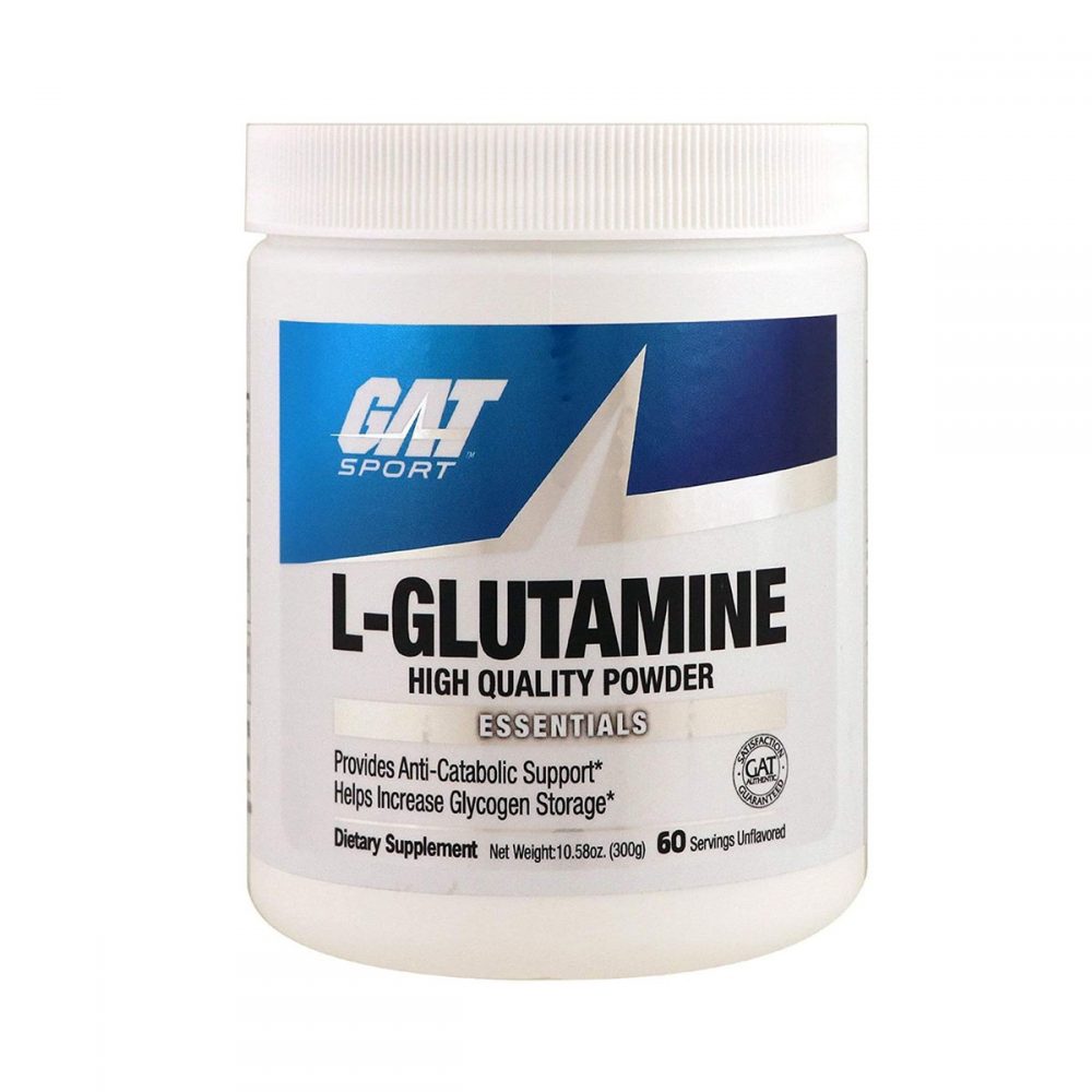 GAT Sports Mezcla de Proteínas y Aminoácidos Glutamine, 300 g / 60 ser