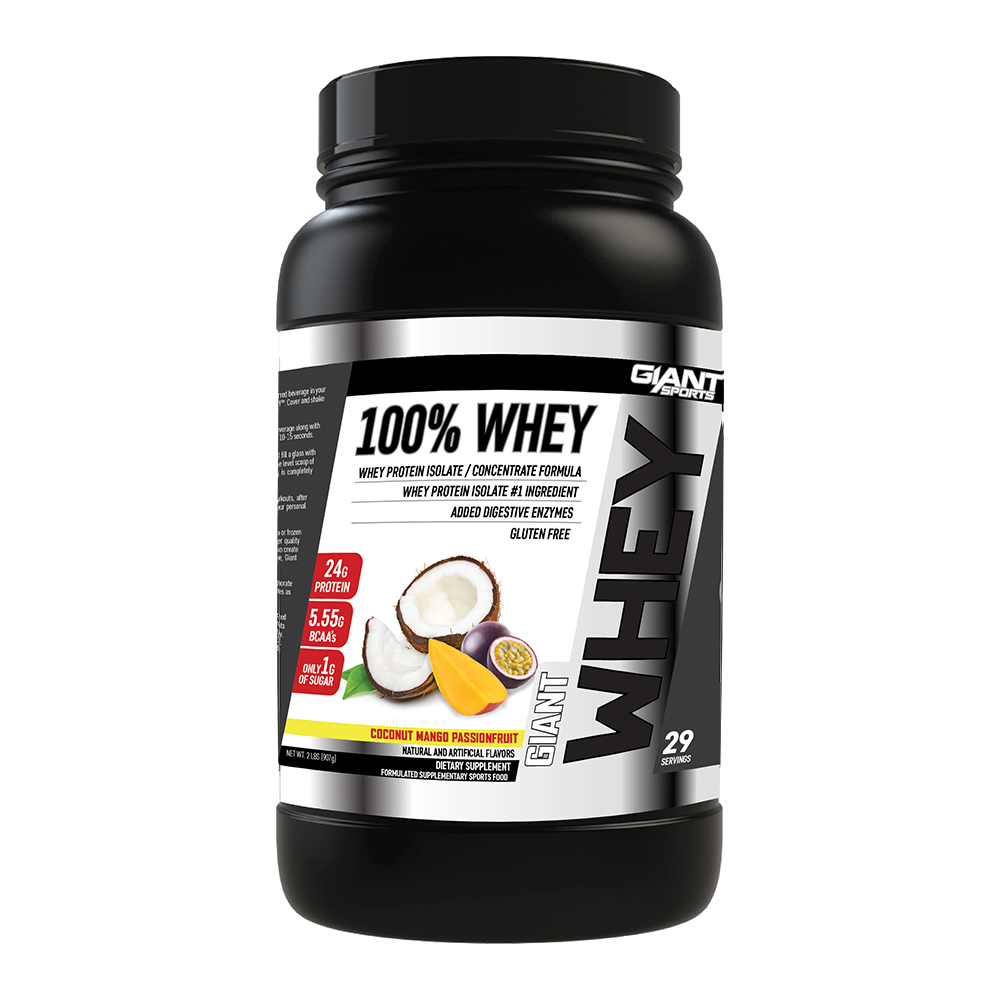 Giant Sports 100% Whey 2 lbs Coconut Mango Passionfruit