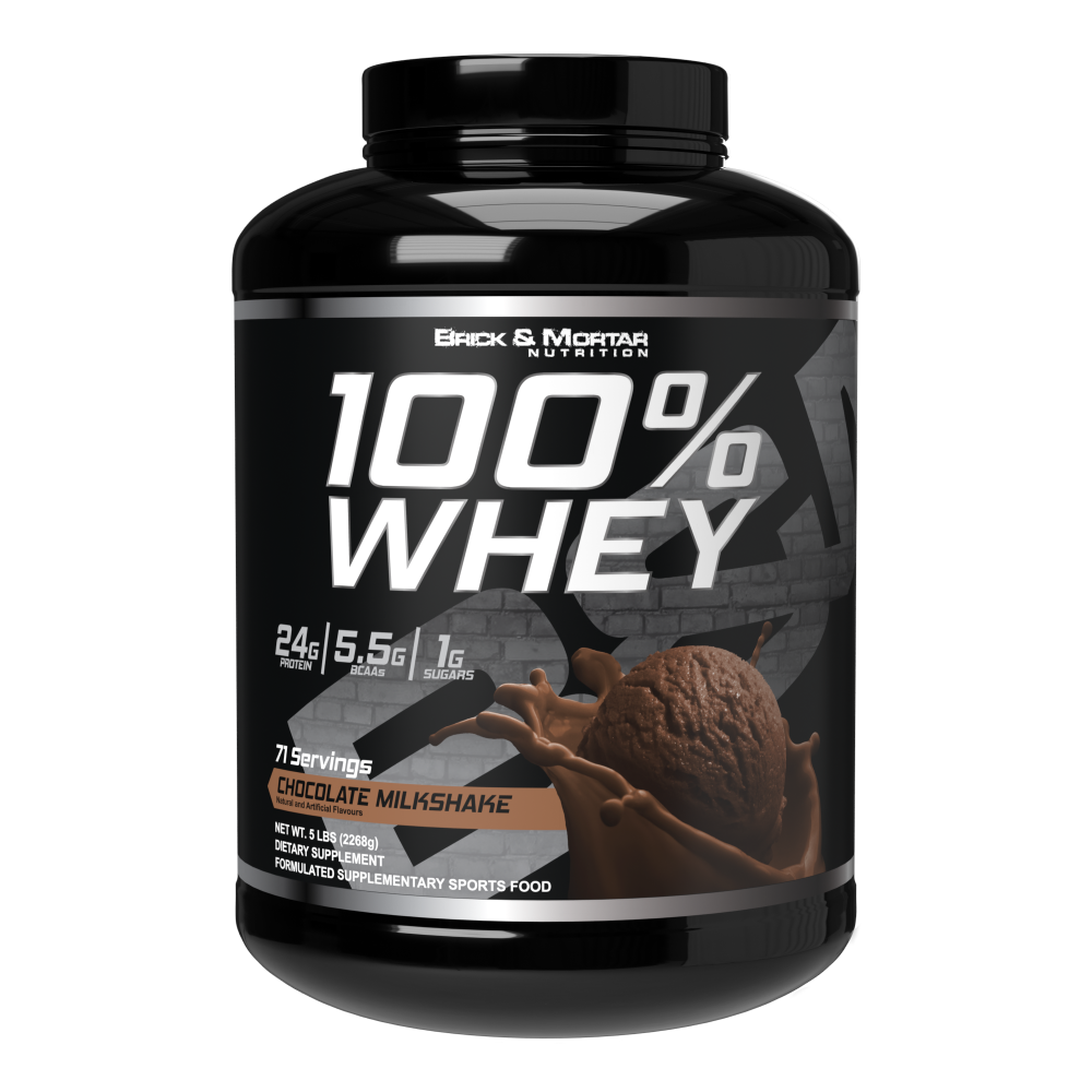 Brick And Mortar Nutrition 100% Whey 5 lbs Chocolate