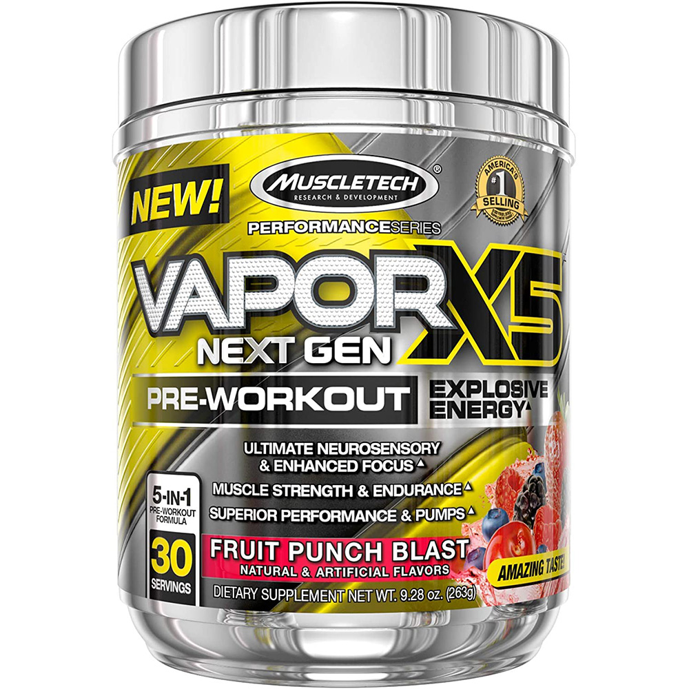 Muscletech Vapor X5 Fruit Punch Blast