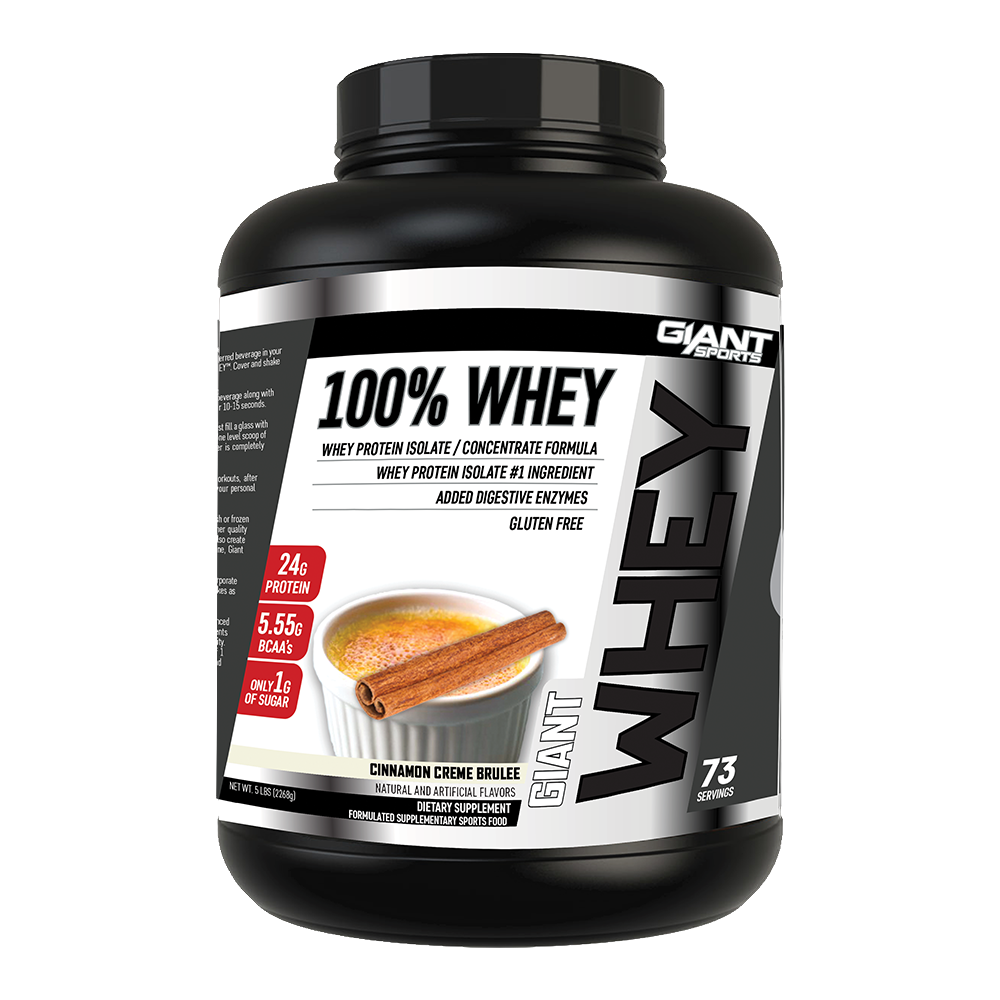 Giant Sports 100% Whey 5 lbs Creme Brulee