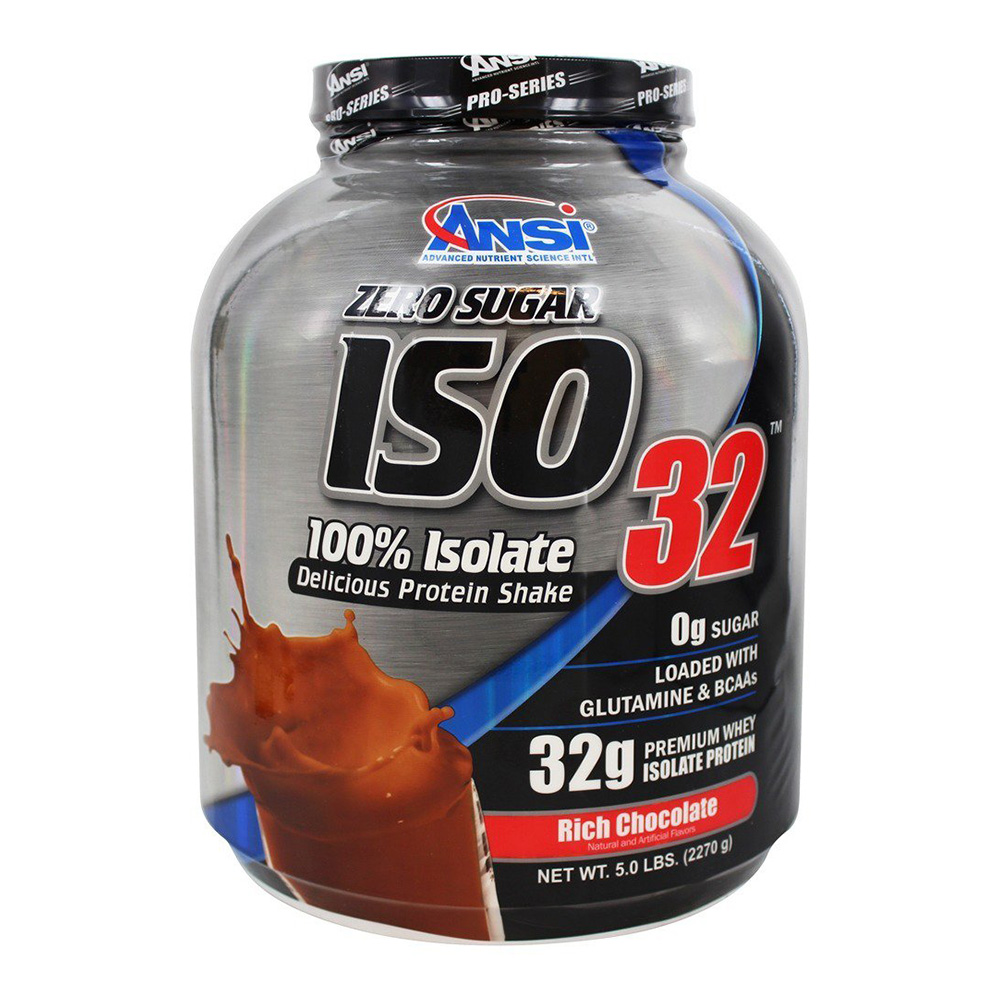 ANSI ISO 100% Isolate 5 lbs Chocolate