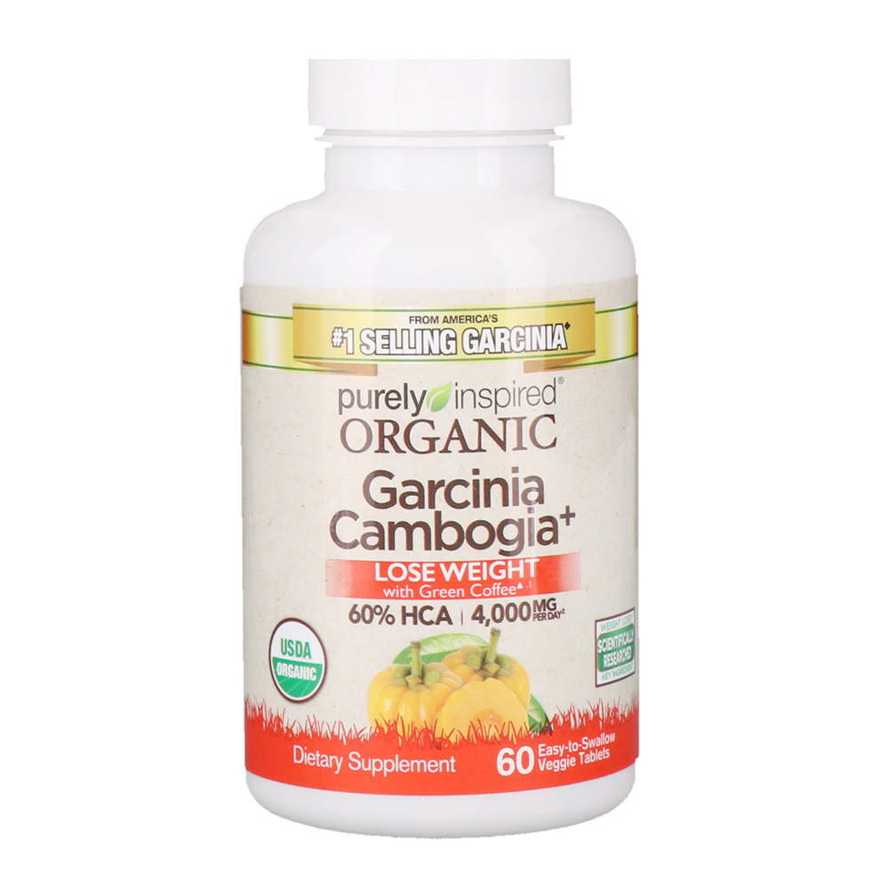 Purely inspired organic Garcinia Camboia 60 caps