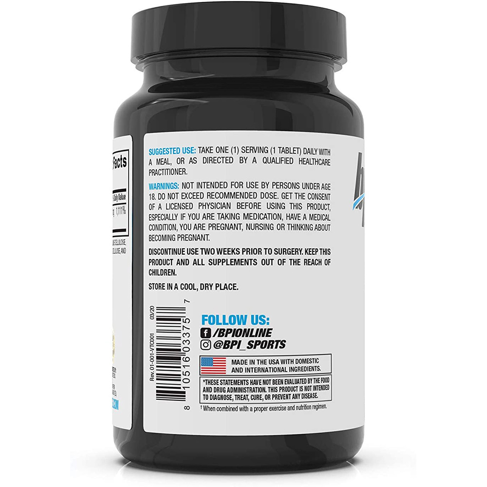 BPI Sports Vitamin C 120 Capsues